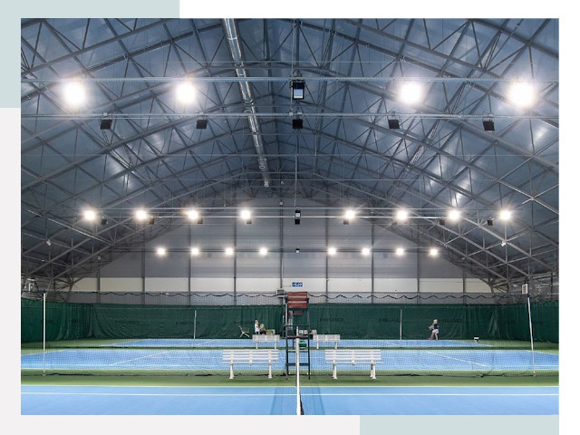 Строительство теннисных кортов в Мыски от 609 руб.