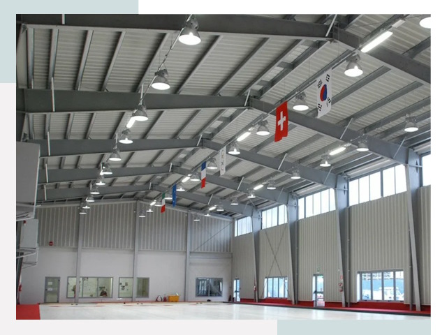 Строительство спортзалов в Мыски от 609 руб. за м²