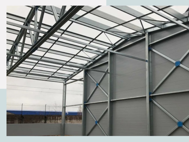 Каркасные ангары от СтальСтрой-Мси по цене от 609 руб.