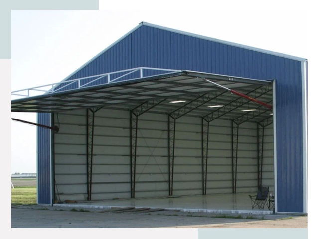 Прямо стенные ангары в Мысках