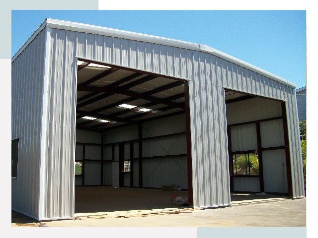 Легковозводимые ангары в Мысках