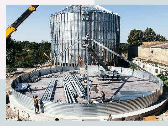 Силосы для зерна в Мыски от 609 руб. - Надёжное хранение