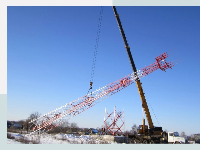 Строительство башен связи в Мысках от 609 руб.