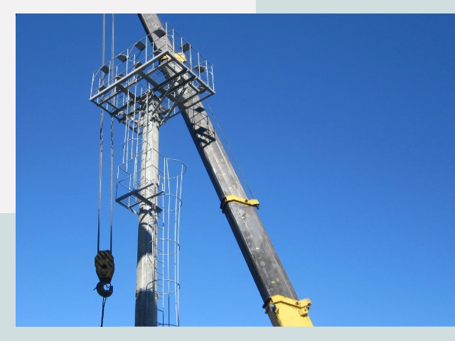 Монтаж осветительных мачт в Мыски от 609 руб.