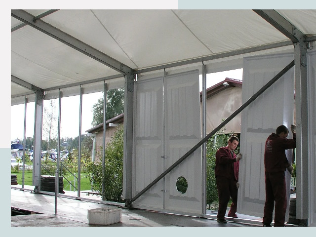 Быстро сборные шатры в Мыски от 609 руб. за м²