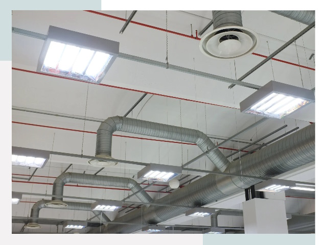 Вентиляция ангаров в Мысках