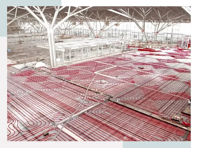 Отопление ангаров в Мысках