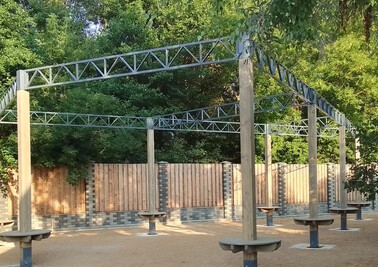 Терраса из металлоконструкций под ключ, проектирование, изготовление и монтаж от СтальСтрой-Мси